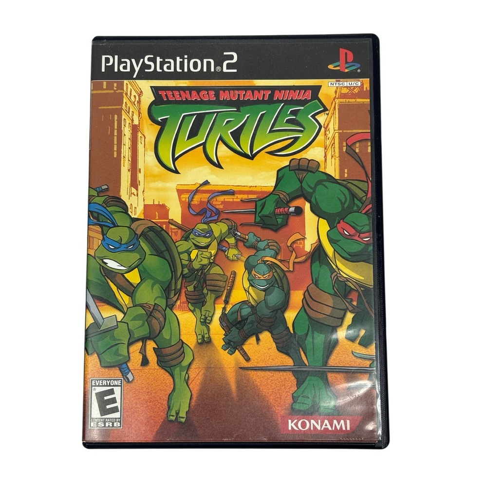 Teenage Mutant Ninja Turtles (Sony PlayStation 2, 2003) CIB TESTED